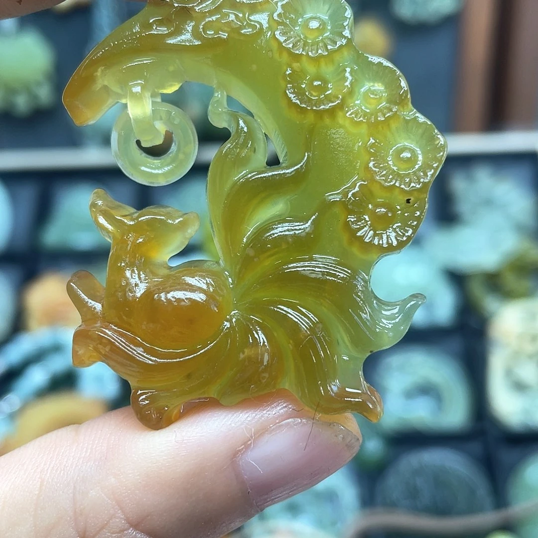 未镶嵌蛇纹石玉颈饰海****话