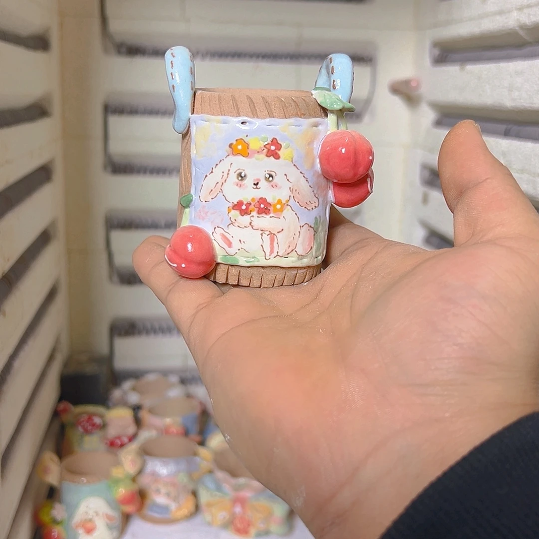 老梧家的手工多肉花盆