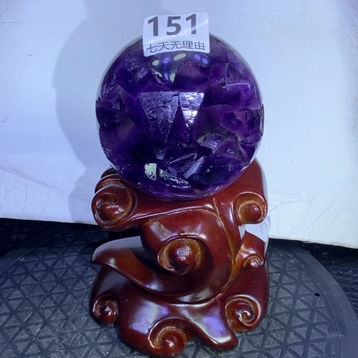 未镶嵌大型摆件（非配饰）紫晶