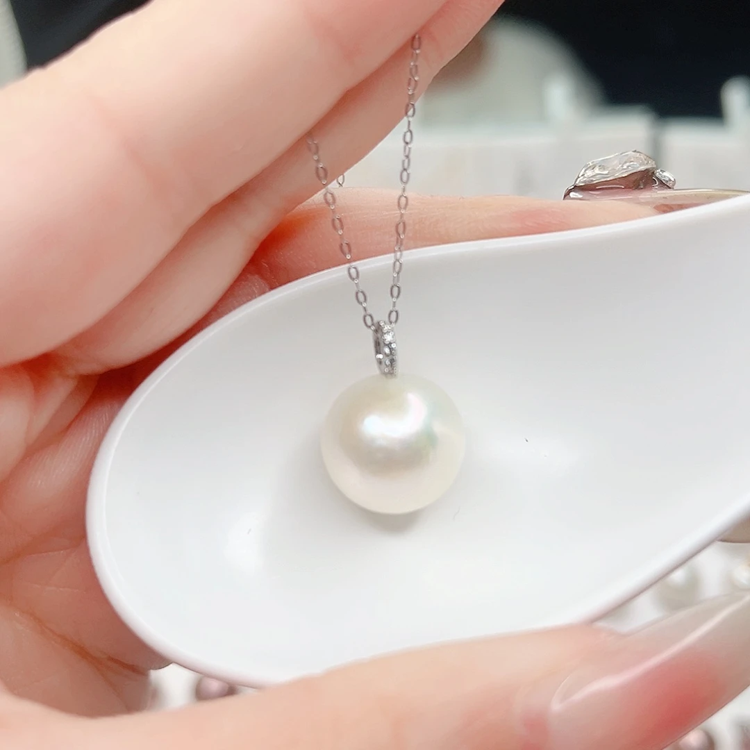 淡水珍珠合金吊坠(赠链)
