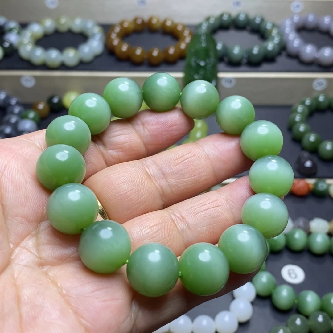 和田玉手串未镶嵌