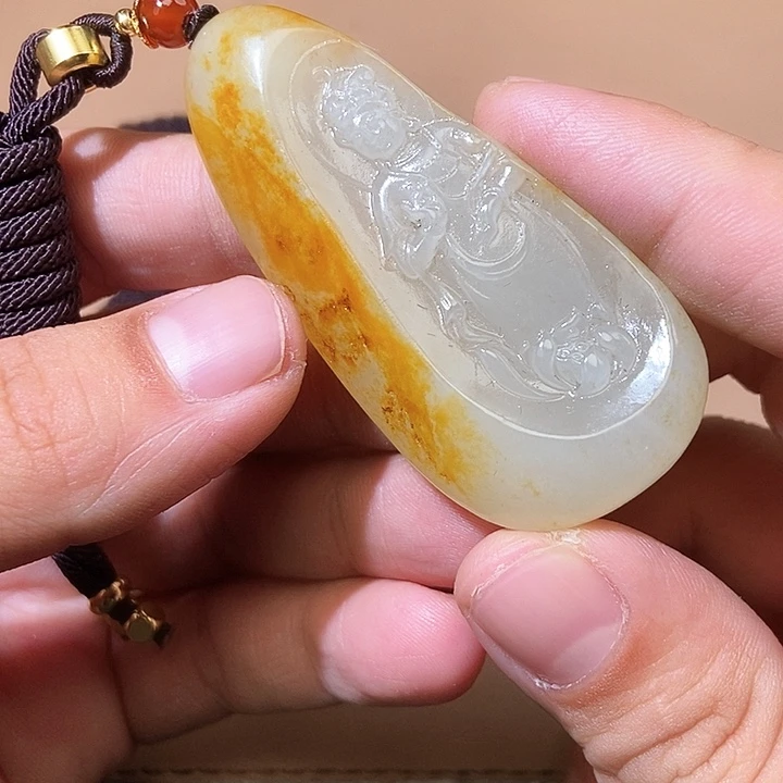 和田玉颈饰未镶嵌HX