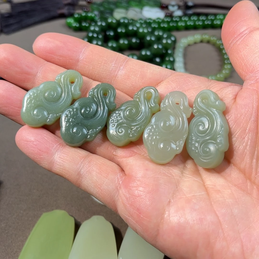 和田玉颈饰未镶嵌多样性发货拍一发一