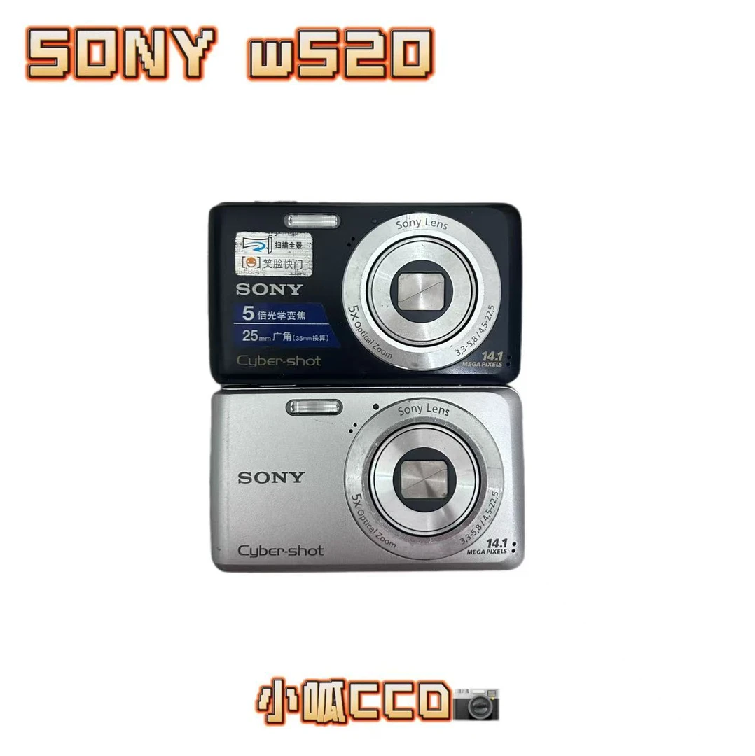 9新 Sony/索尼 w520 1410万像素 5倍光学变焦ccd
