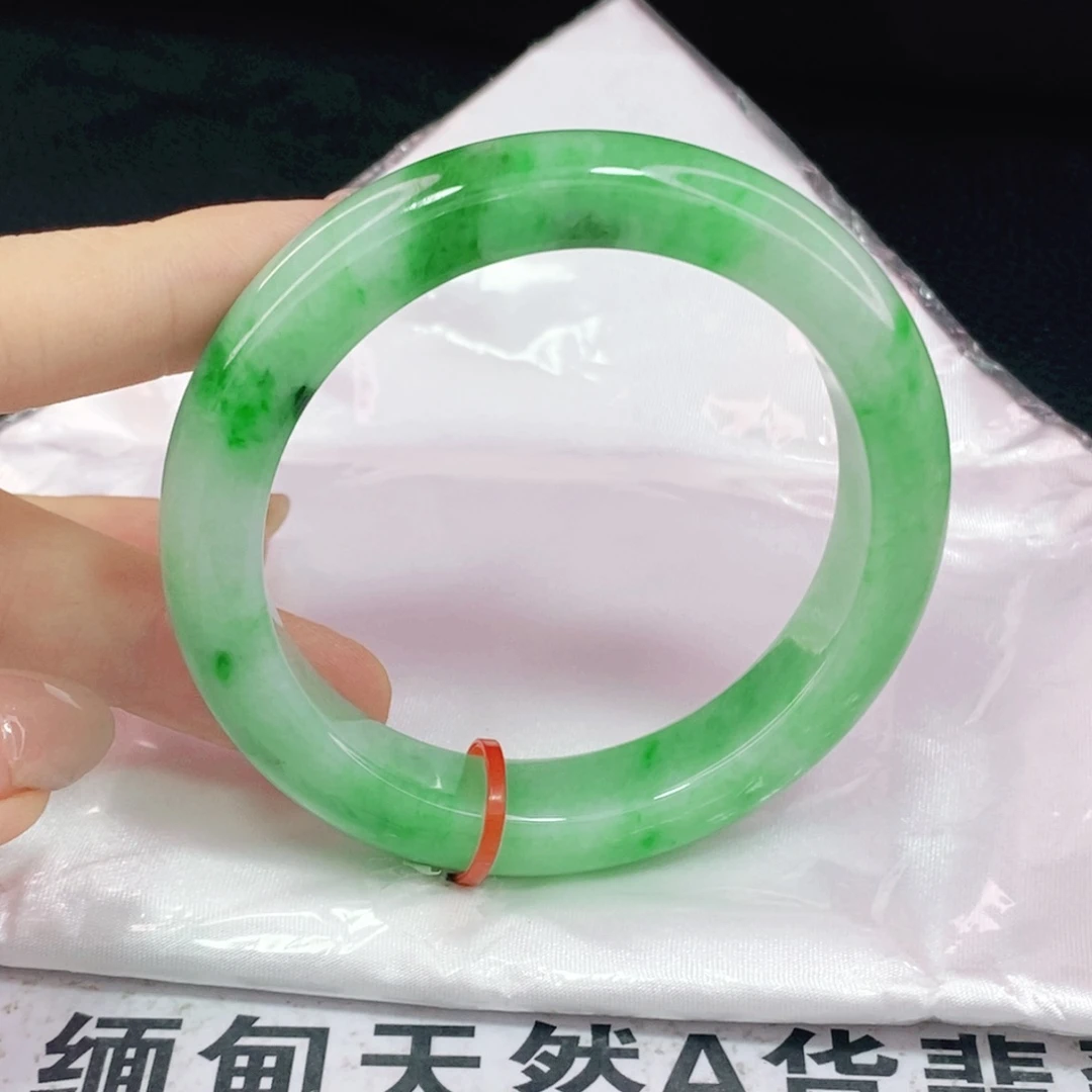 未镶嵌手镯翡翠55正圈