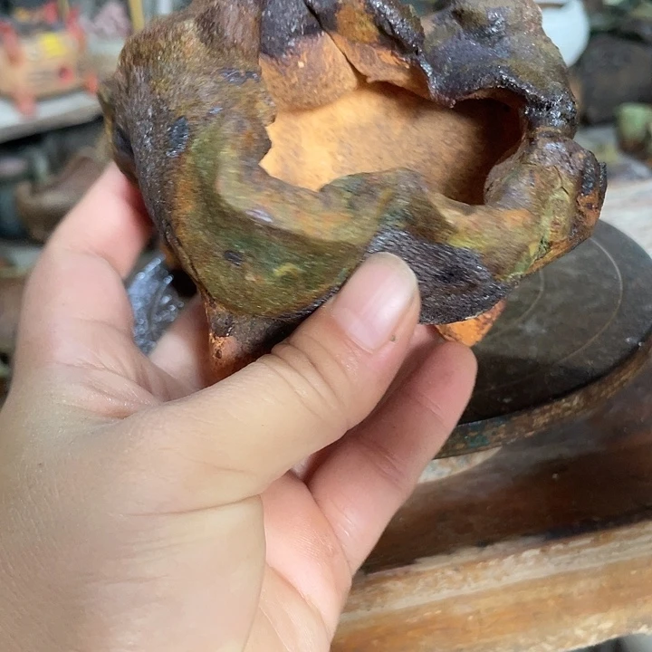 烟***生手工粗陶透气花盆