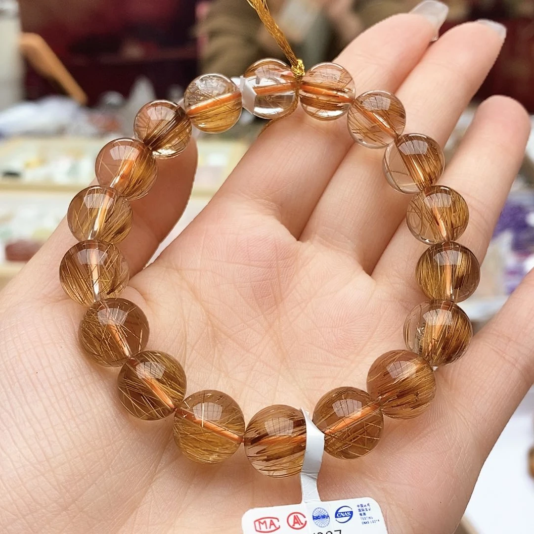 水晶手链未镶嵌W027 铜顺发