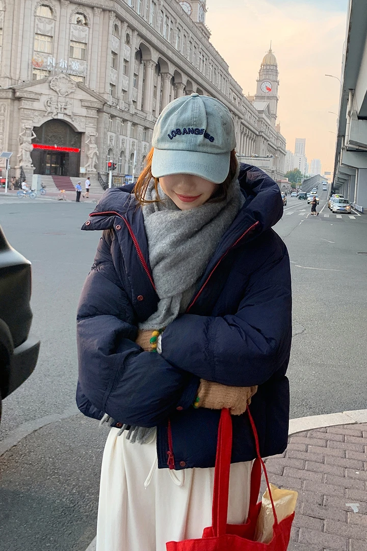 短款休闲冬季连帽仙女风厚款优等品保暖学生