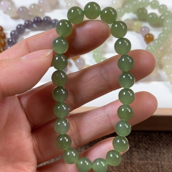 和田玉手串未镶嵌L**G