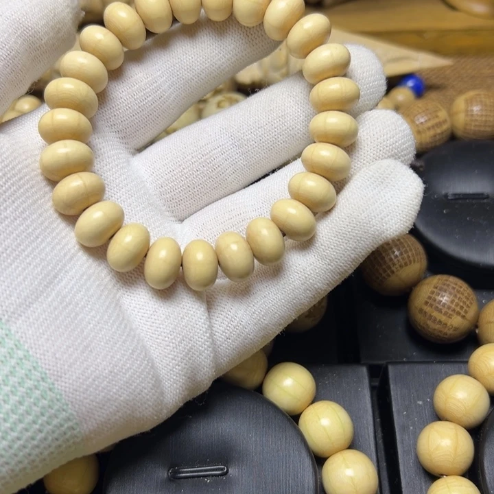 木质类五台山六道木原木1.2单圈算盘