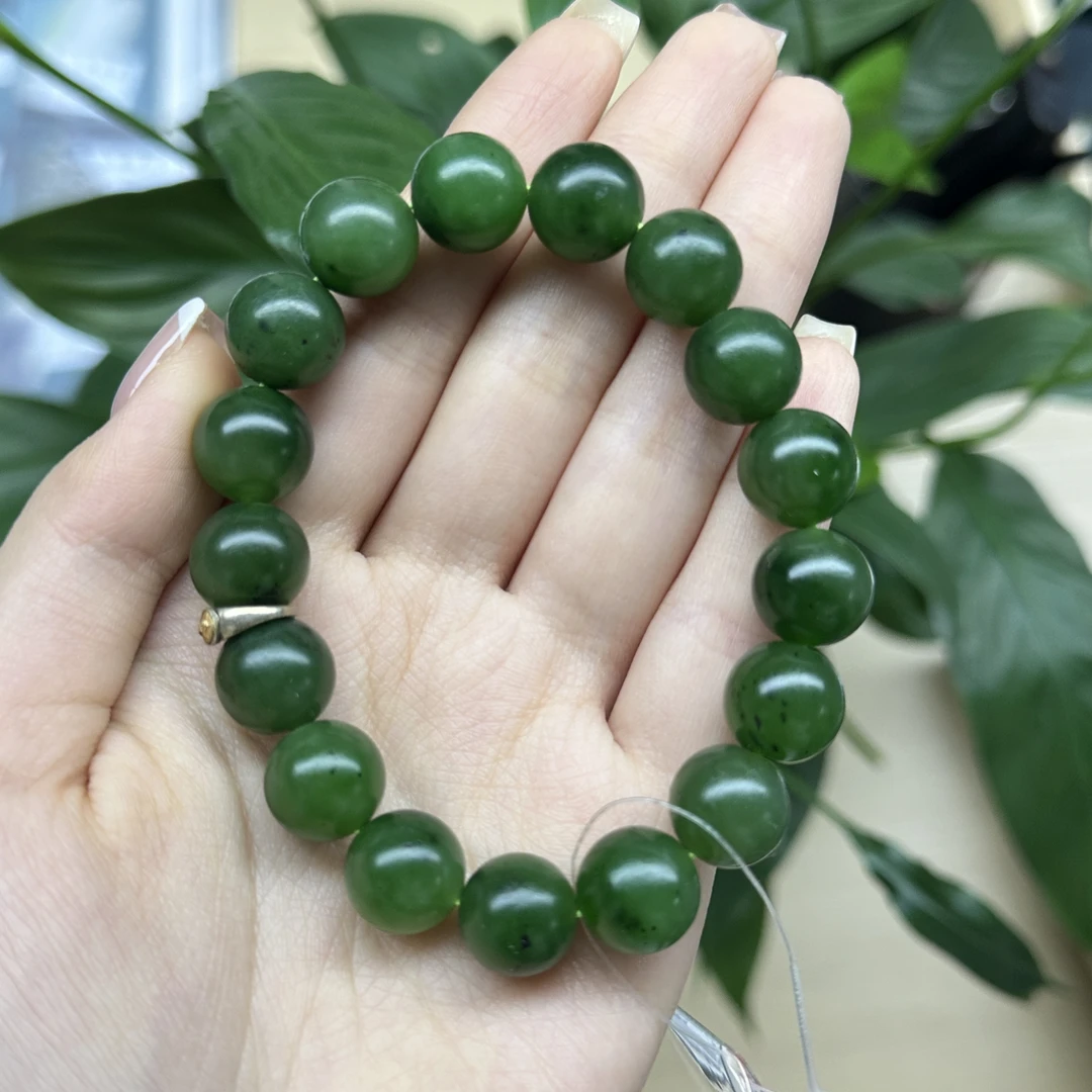 12mm碧玉圆珠手串