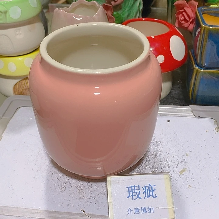 摆件水培瑕疵盆无孔