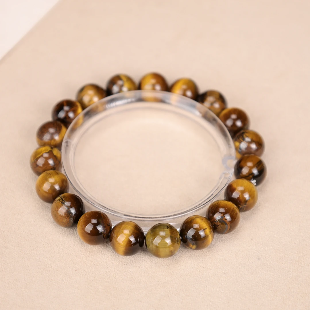 LZ5326天然虎眼石木变石大颗粒时尚百搭手串