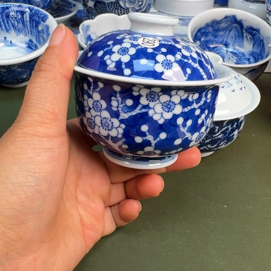 陶景德镇纯手绘茶具圆圆290