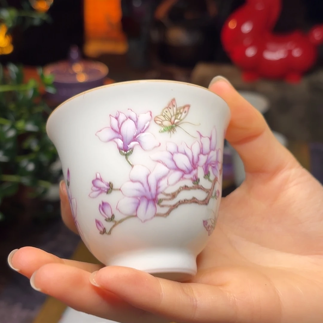 杯超级福利粉彩主人杯800cc