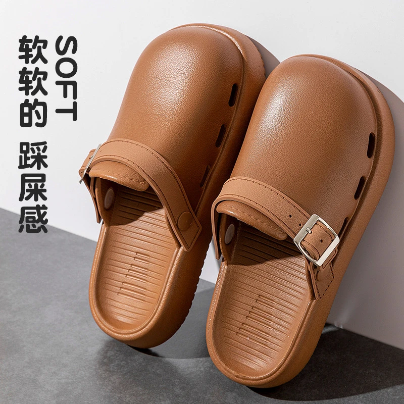 勃肯鞋EVA拖鞋女一字拖凉拖鞋男居家鞋居家凉拖包头拖女沙滩鞋男