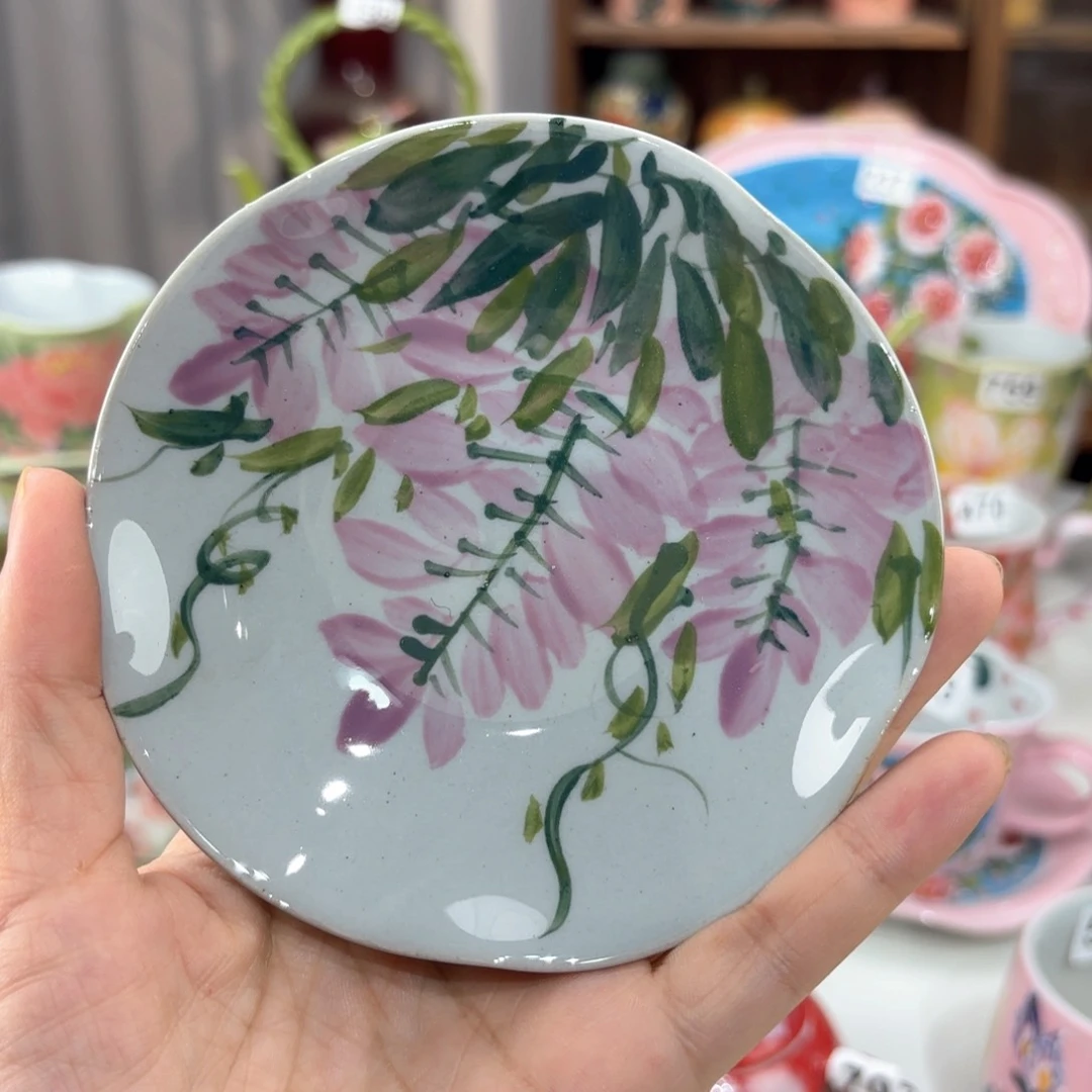 景德镇手绘高温釉下彩陶瓷茶具