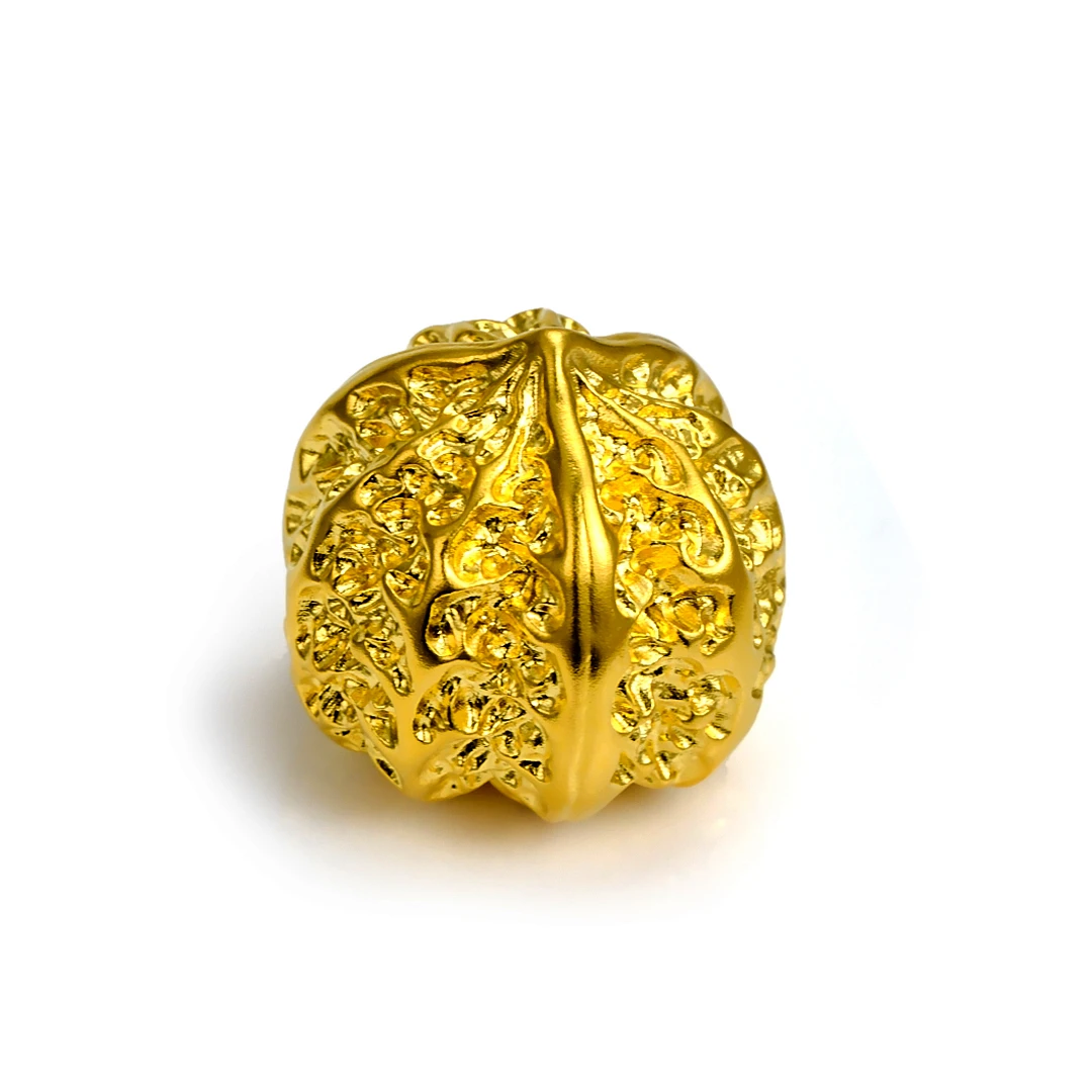 深圳水贝黄金 文玩核桃摆件 巫是云黄金文玩摆件配件（不含链，绳）