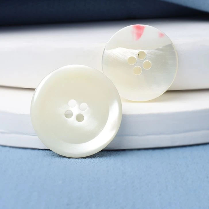 日本进口天然贝壳纽扣高端精致时尚女大衣外套纽扣