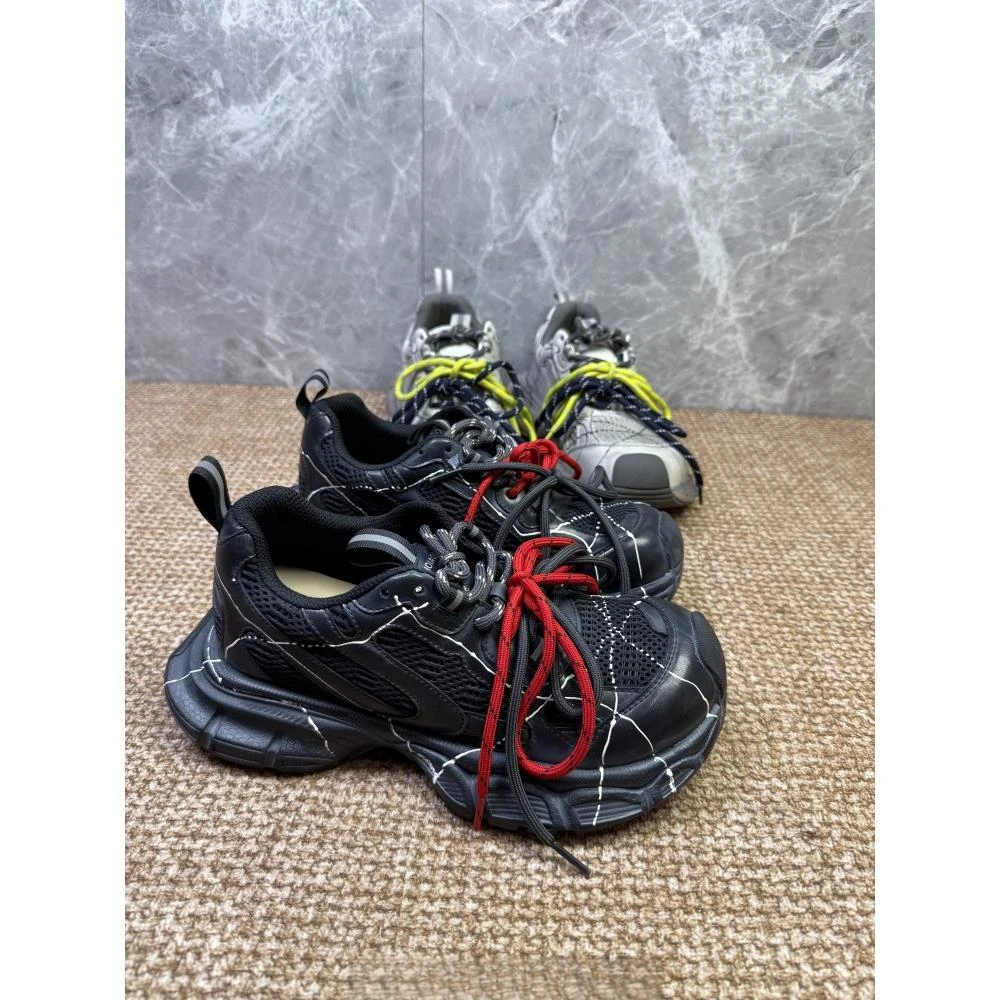 秋季女鞋4厘米厚底网面高端老爹鞋透气运动休闲鞋子高跟系带单鞋