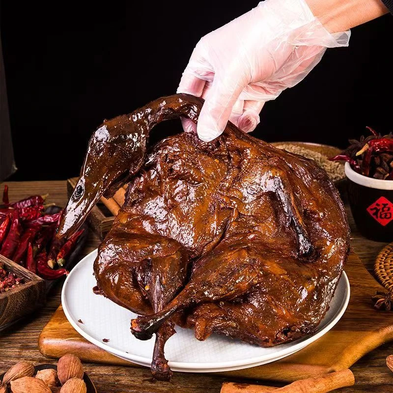 【358克锁鲜微真空】湖南特产酱板鸭常德安乡特产零食香辣特辣