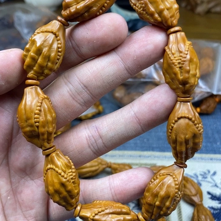橄榄核手串/手链橄榄核雕工艺手串