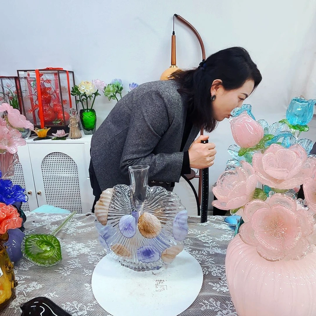 琉璃花瓶花器艺术品