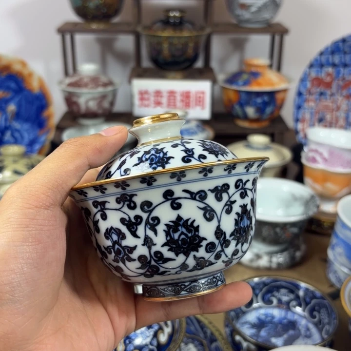 没***达景德镇手工手绘陶瓷