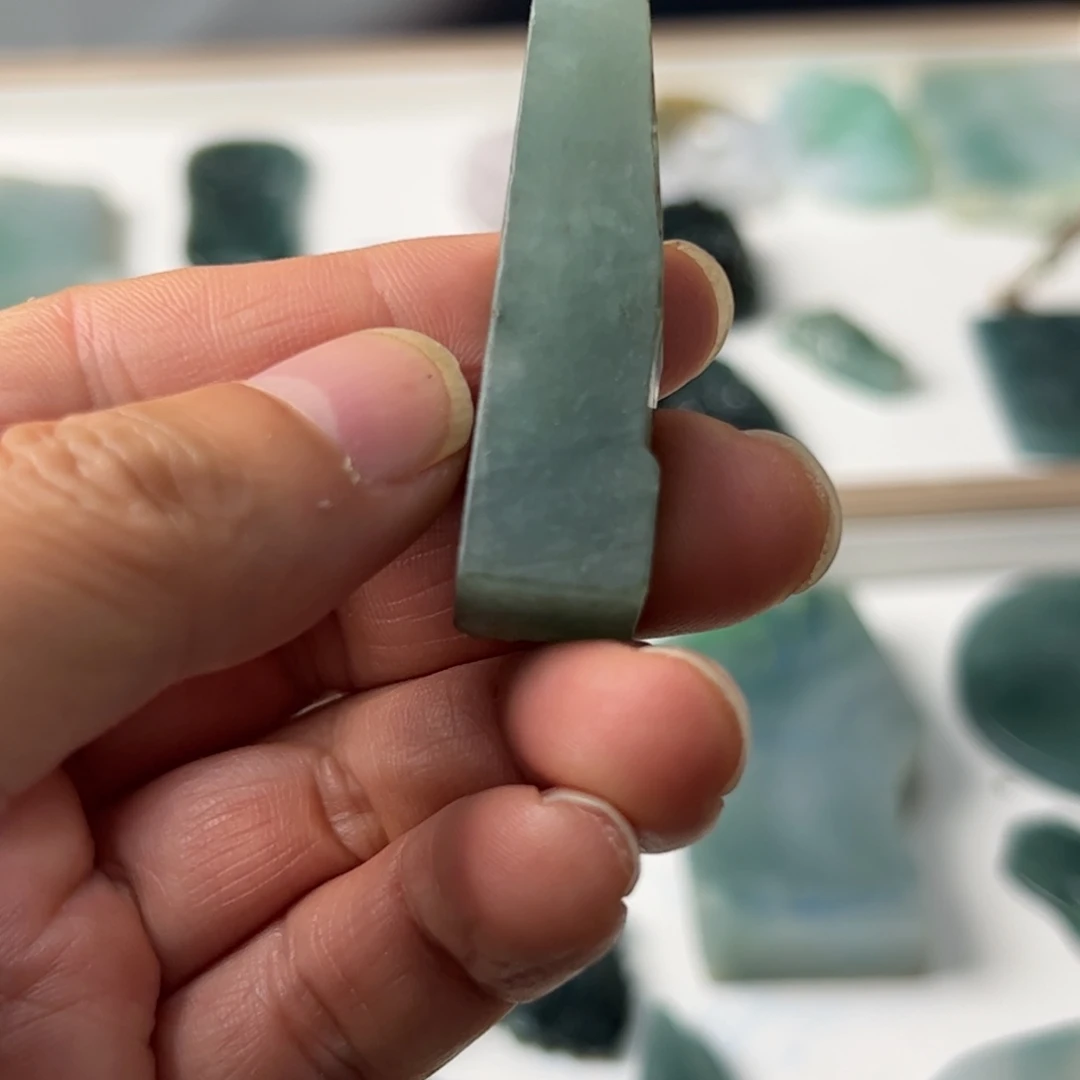 翡翠银S925镶嵌颈饰