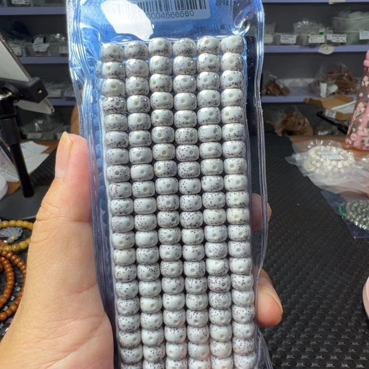 星月菩提手串桶珠8×6左右108颗0531号