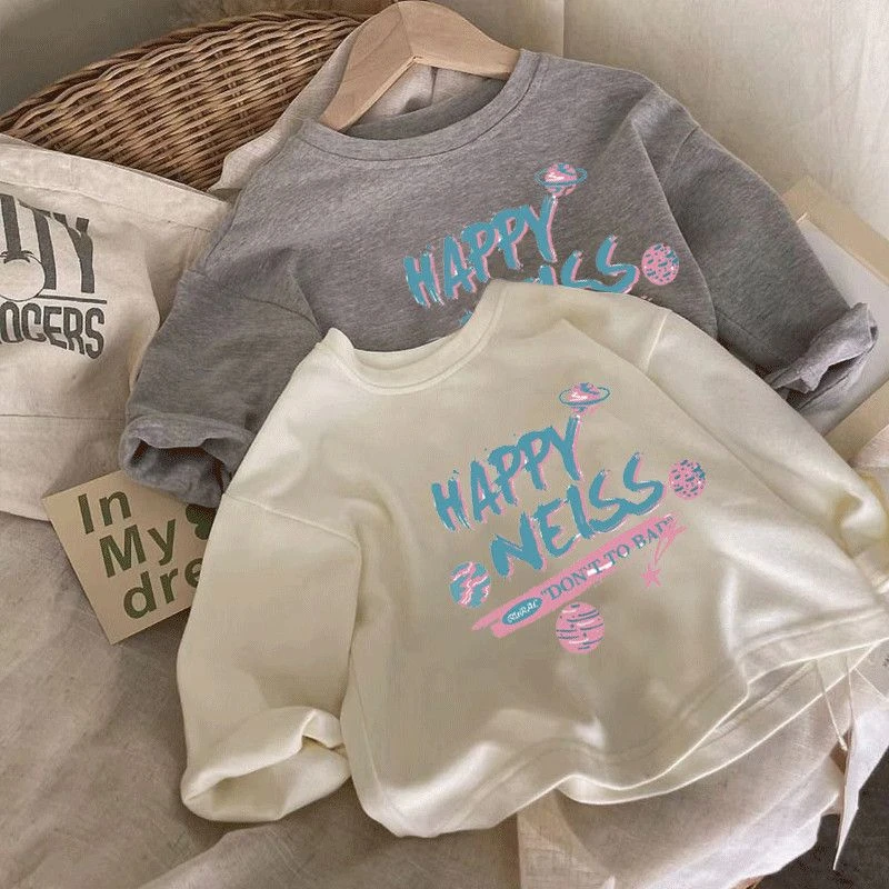 小板牙男女童宝宝长袖t恤秋装春秋款婴儿童装打底衫宝宝小童上衣t