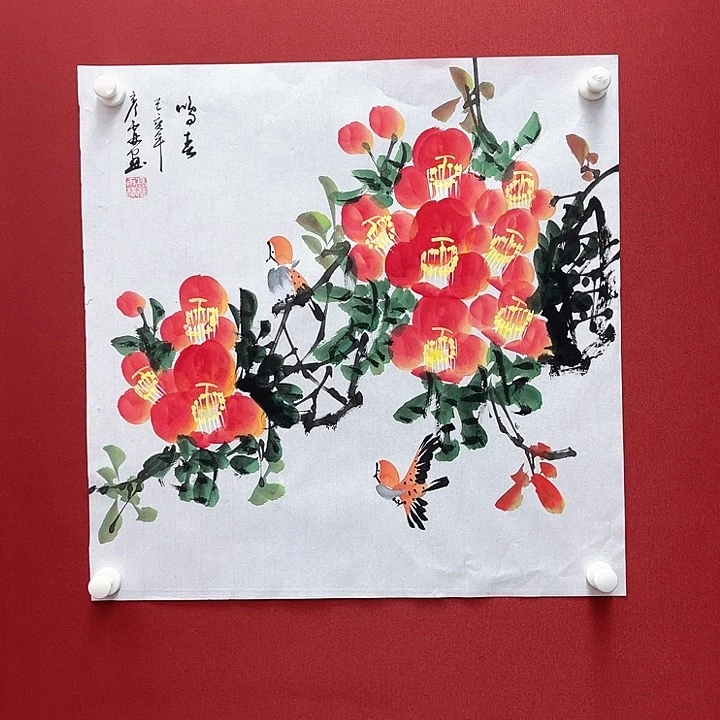 国画纯手绘作品国画