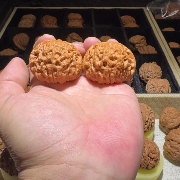 吊坠文玩核桃44.5大团圆