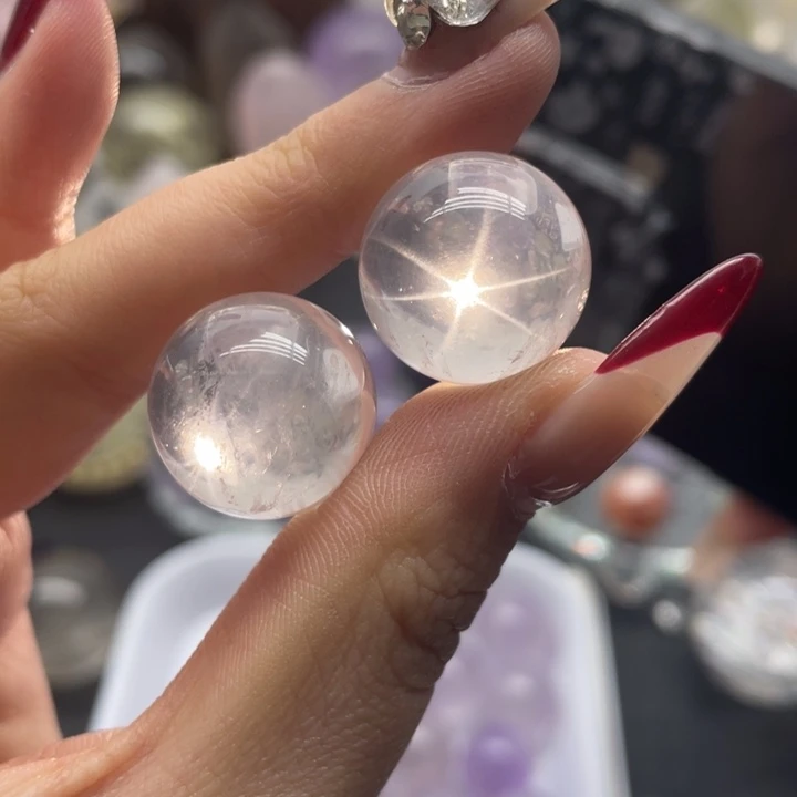 水晶43六芒星未镶嵌天然水晶