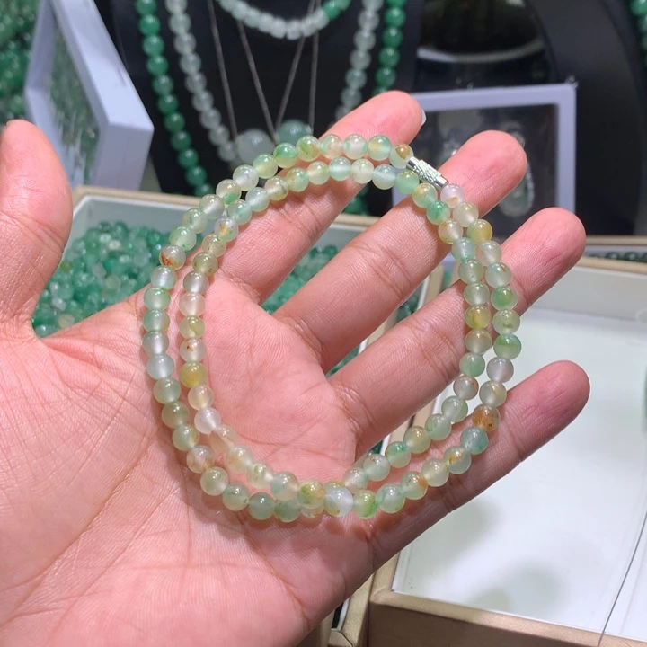 项链合金石英质玉