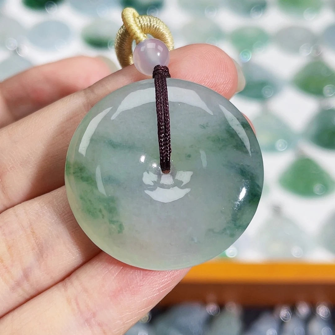 颈饰未镶嵌翡翠吊坠