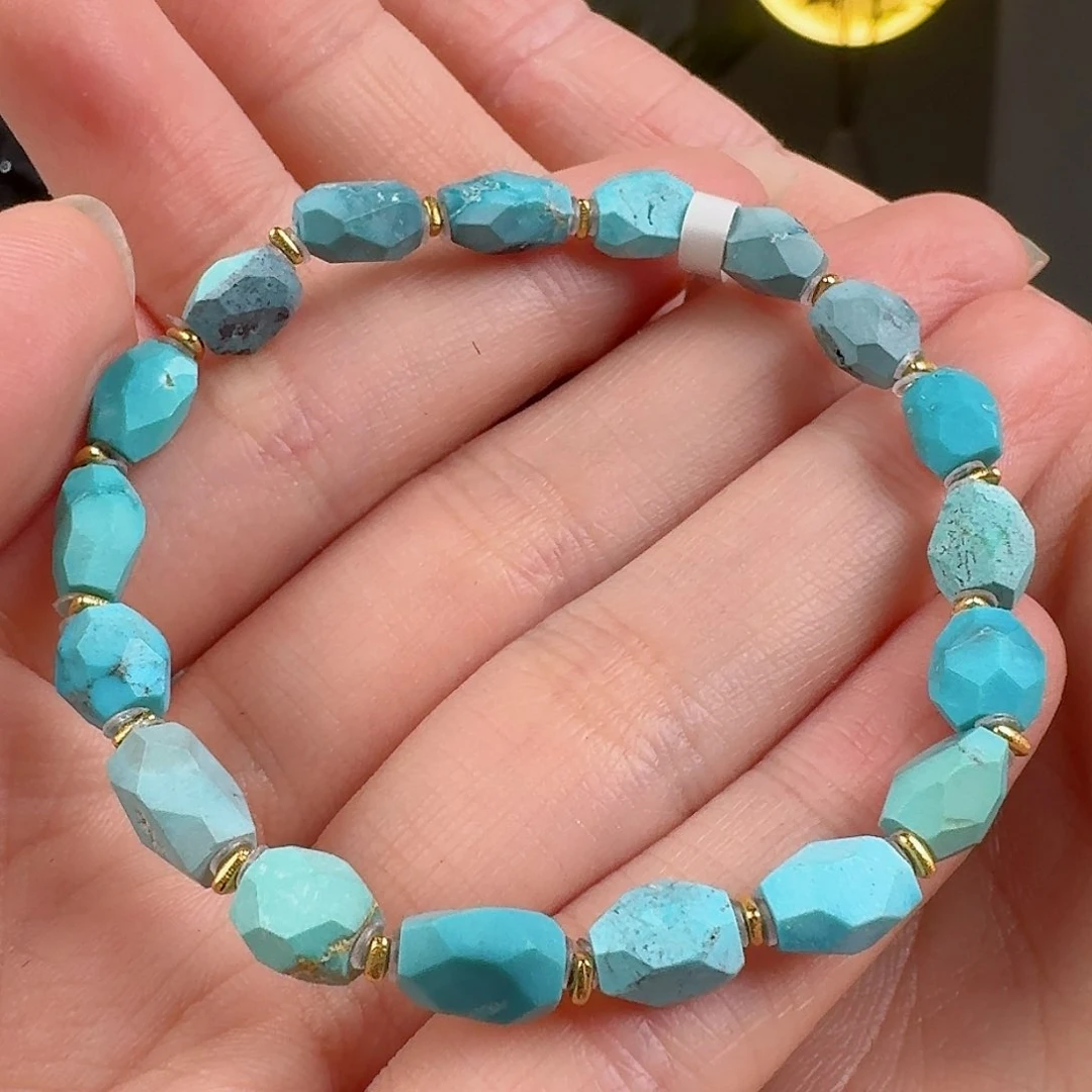 绿松石珠宝奇石未镶嵌