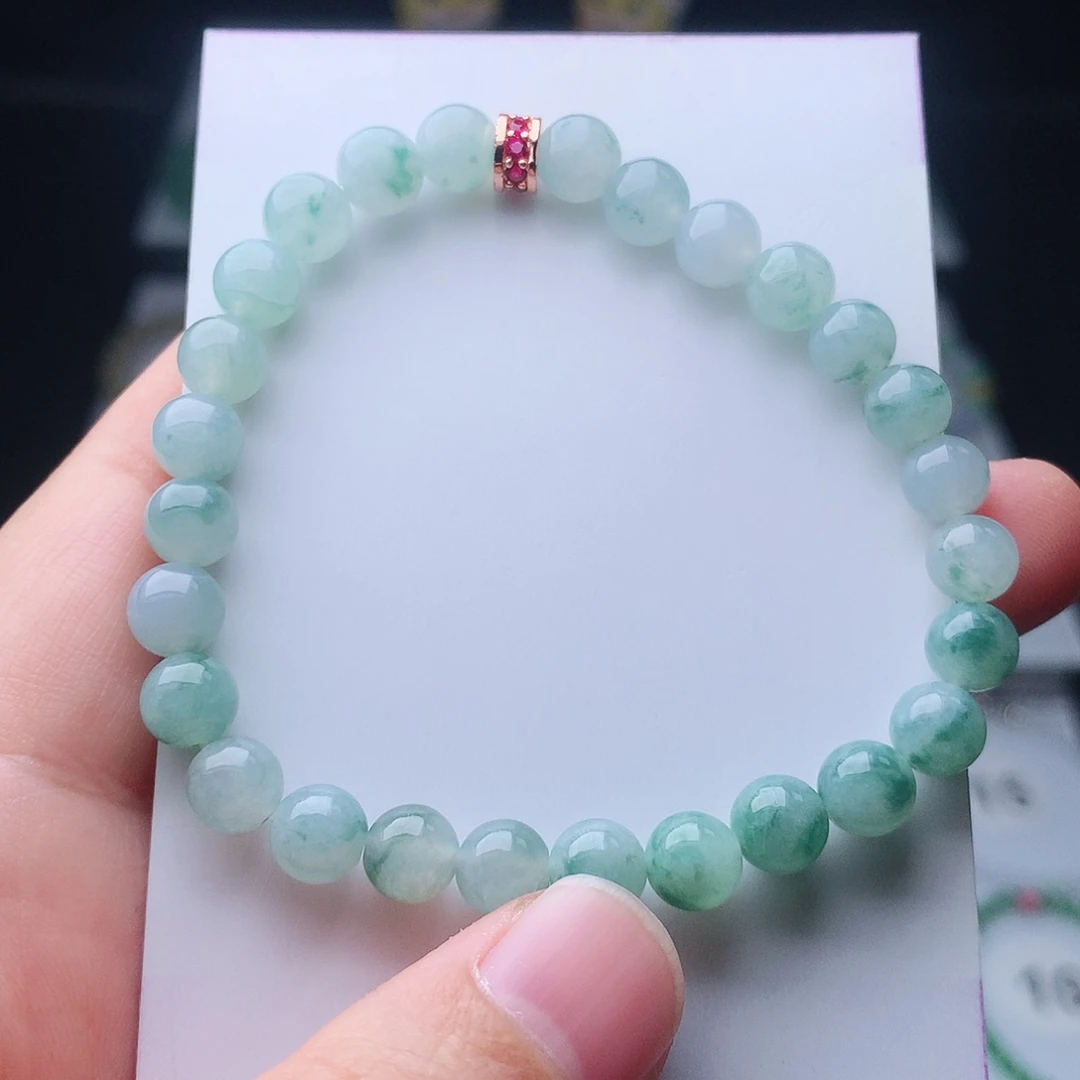 翡翠未镶嵌手链翡翠