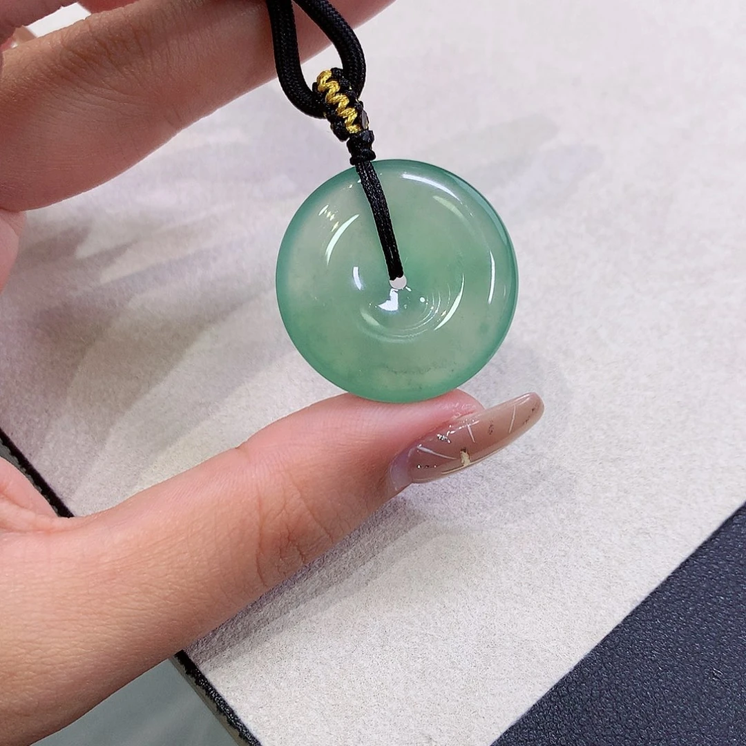 翡翠未镶嵌吊坠(不含链)27.4-6.2