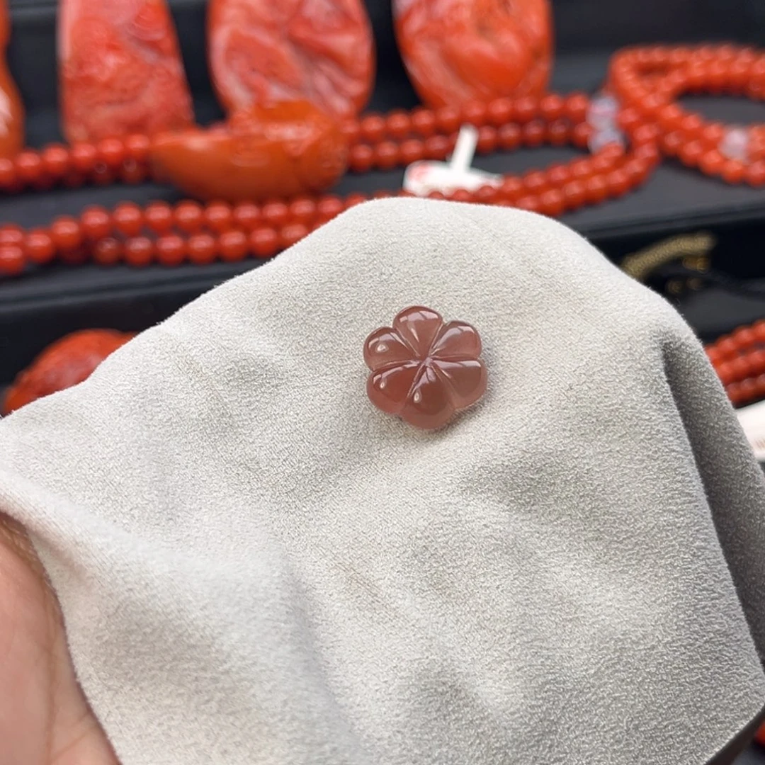 南红玛瑙未镶嵌手链