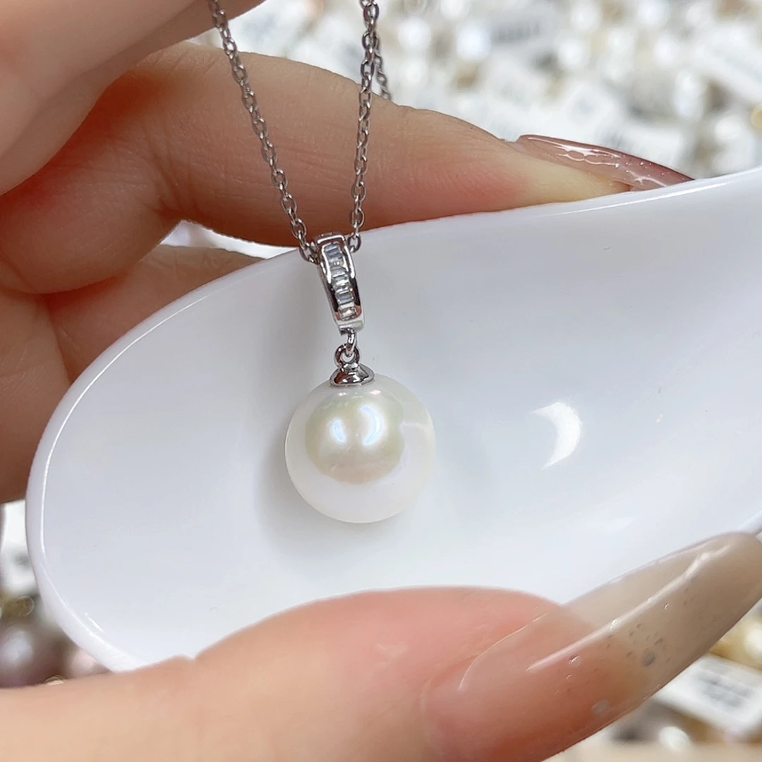 淡水珍珠合金吊坠(赠链)