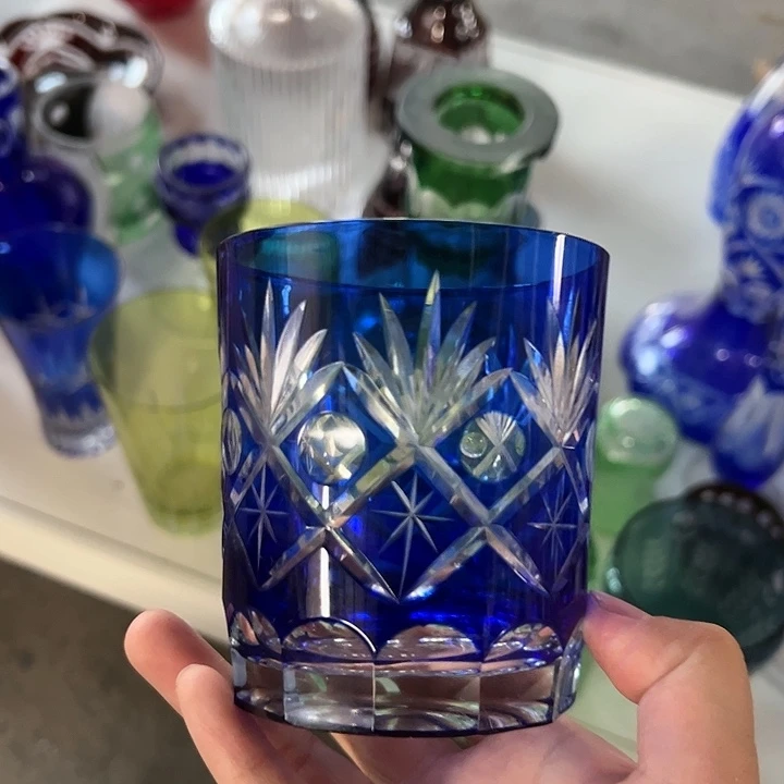 水晶玻璃手柄款微瑕一个