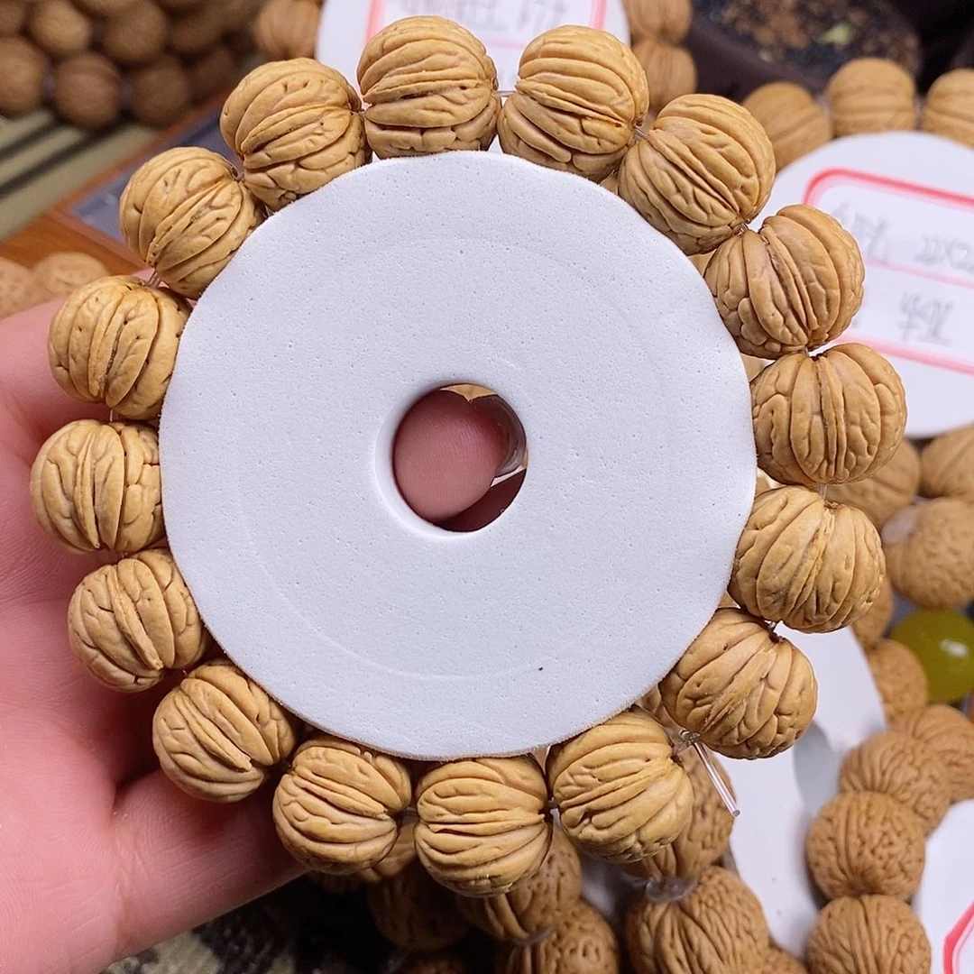 桃核手串梦*年野生丹王1.7