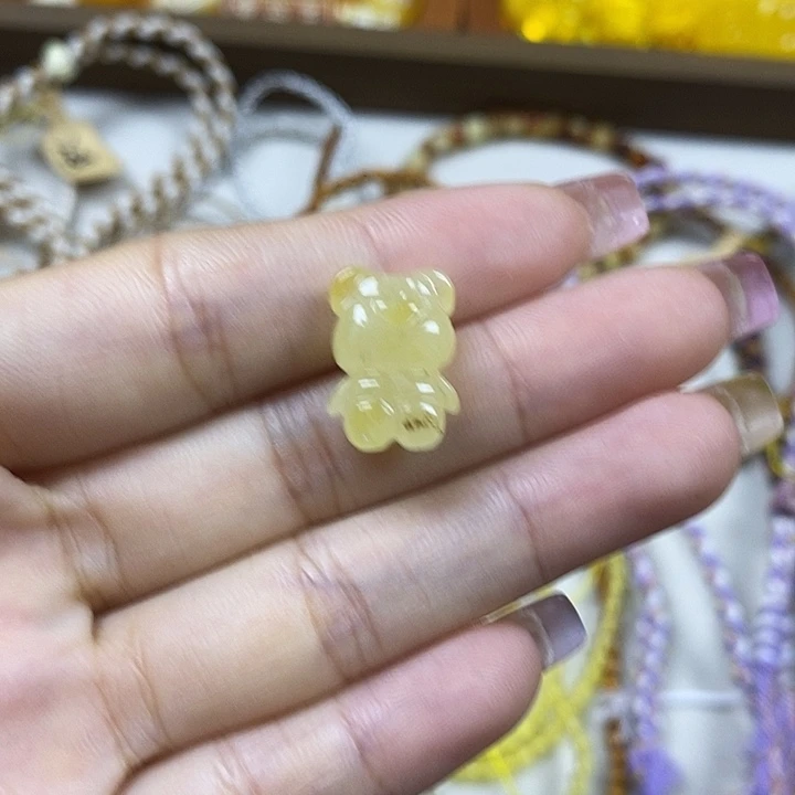 吊坠橄榄核小熊38