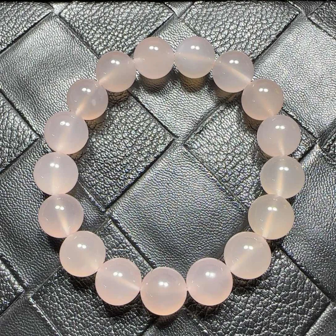 玛瑙/玉髓未镶嵌荔枝冻12mm➕