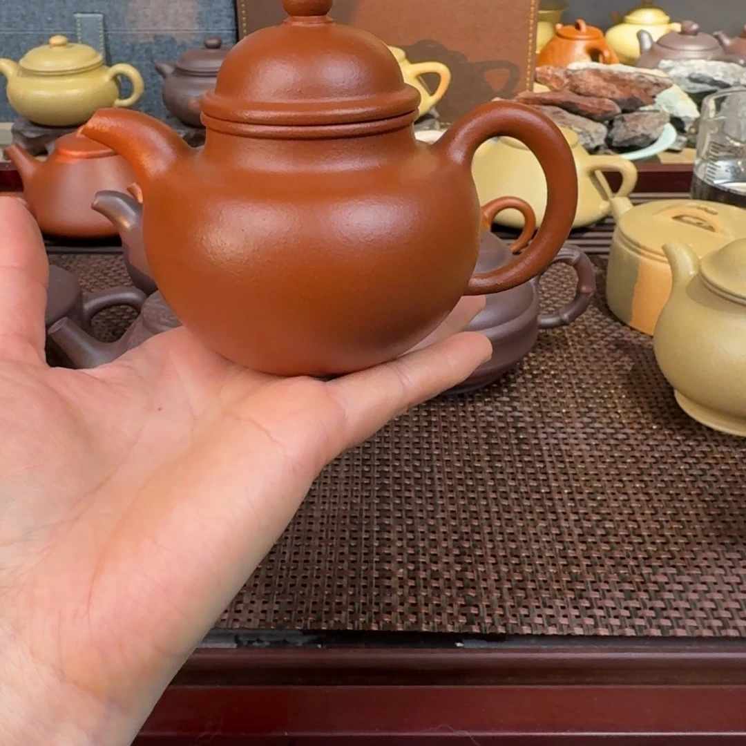 朱泥茶壶180毫升左右