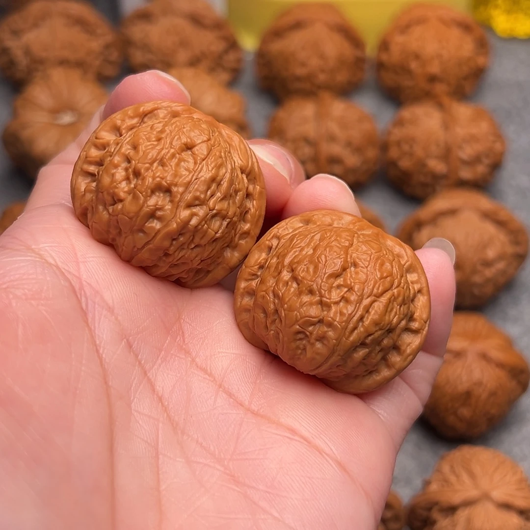 把件文玩核桃精品秒拍价乾隆磨35