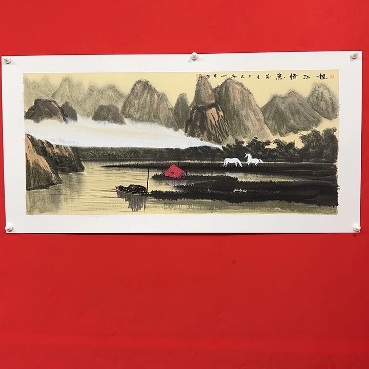 国画刘小平老师精品之作。