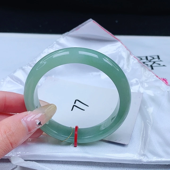 翡翠手镯未镶嵌54 正圈