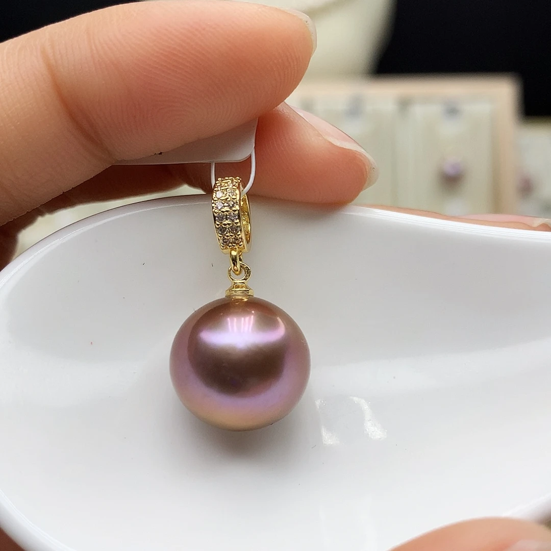 合金淡水珍珠颈饰